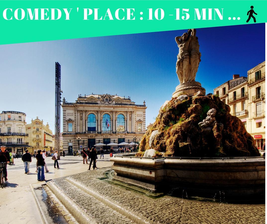 Au Petit Thai - T2 Avec Balcon - Montpellier Centreアパートメント エクステリア 写真
